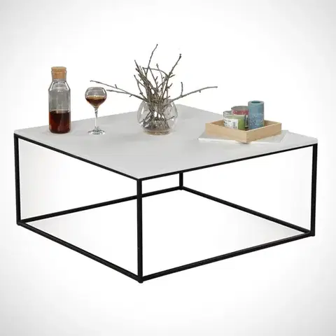 Konferenční stolek Poly - White