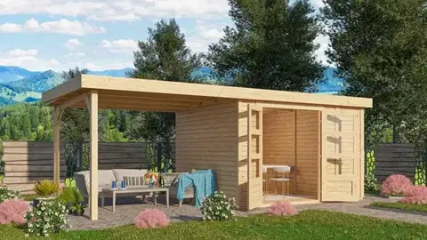 Dřevěný zahradní domek RETOLA 4 Lanitplast
