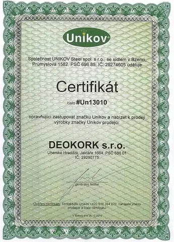 DEOKORK Kovový taburet