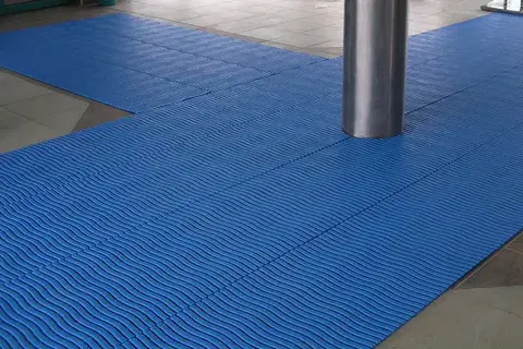 Rohož SOFT STEP Modrá 60 cm