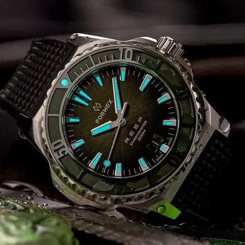 Formex Reef 42 Automatic Chronometer Green Dial