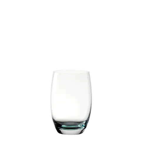 Sklenice tumbler 460 ml s tyrkysovým spirálovým dnem — Optima Glas Lunasol - 322863