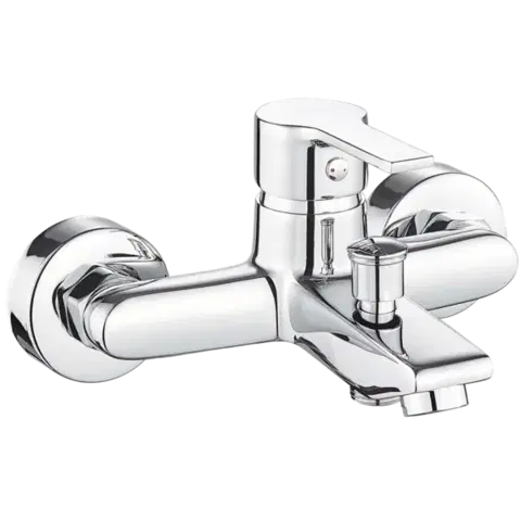 INVENA Vanová baterie BRALOS chrom BW-07-001-A