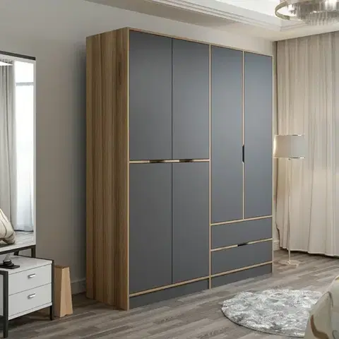 Šatní skříň Elina - 7199