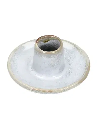 Svícen Single 9x6cm grey