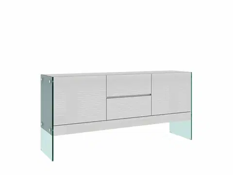 LivinHill Komoda Soho 180 cm bílá