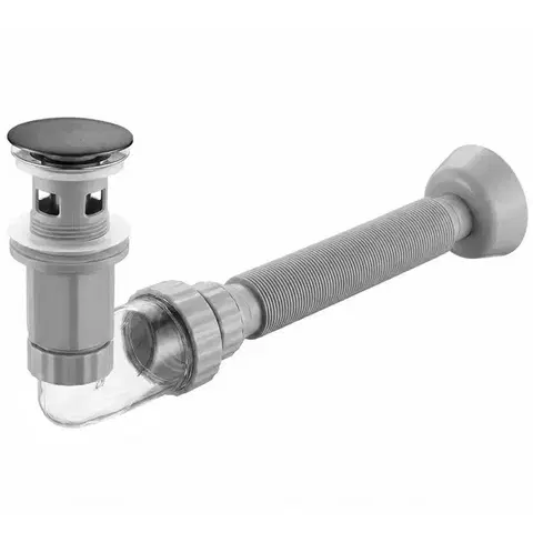 REA Umyvadlový sifon s univerzální výpustí click-clack Flow Titan REA-A9494
