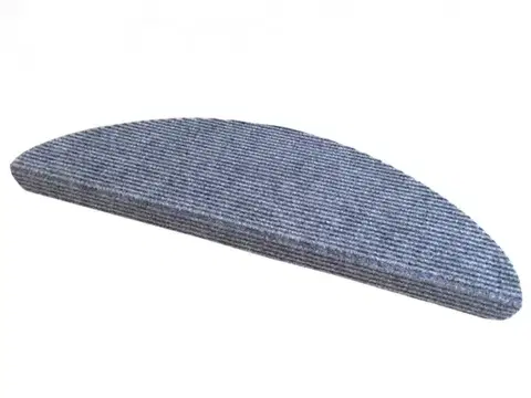 Vopi Nášlapy na schody Quick step šedý půlkruh, samolepící - 24x65 půlkruh (rozměr včetně ohybu)