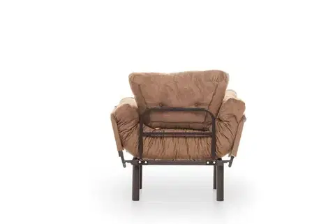 Křeslo ušák Nitta Single - Light Brown