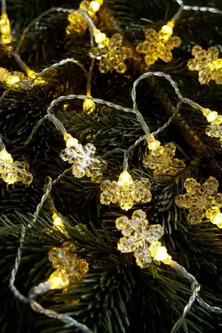MARKSLOJD Markslöjd Bjällra LED řetěz vločky