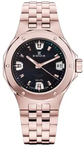 EDOX Delfin The Original Diver Date Lady 53100-37RM-NANRND
