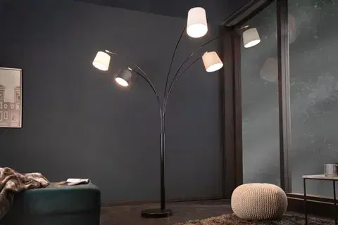 Stojací lampa LANSING Dekorhome