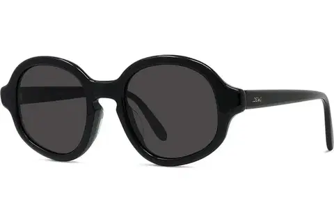 Loewe Slim Black Round Sunglasses - ONE SIZE (50)