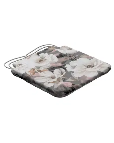 Sedák Olek barva šedá látka vzorované