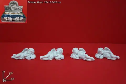 PROHOME - Anděl 6,5cm různé druhy