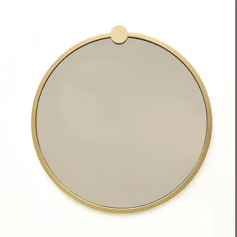 Zrcadlo Gold Metal Ayna 60 cm