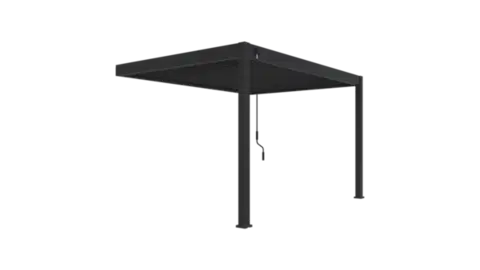 Bioklimatická pergola INTRO PLUS 4x3 m ke stěně Rojaplast