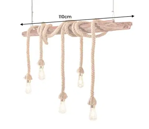 Závěsná lampa PRAIA Dekorhome