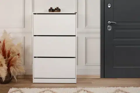 Hanah Home Botník OPEN 3 bílý