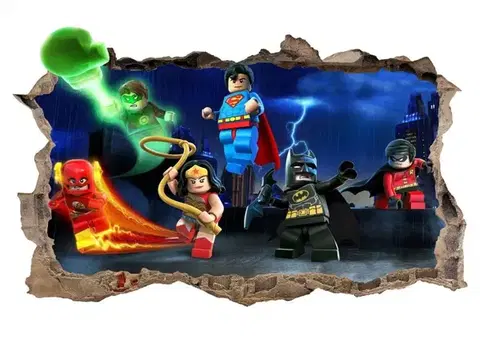 Nálepka na zeď lego Batman 47x77cm