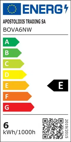 ACA Lighting LED FILAMENT E14 G45 6W 4000K 230V 770lm RA80 BOVA6NW