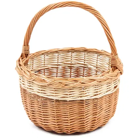 Nákupní proutěný košík Bolero, pr. 27 cm