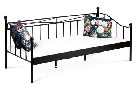 Postel 90x200cm BED-1905 BK černá Autronic