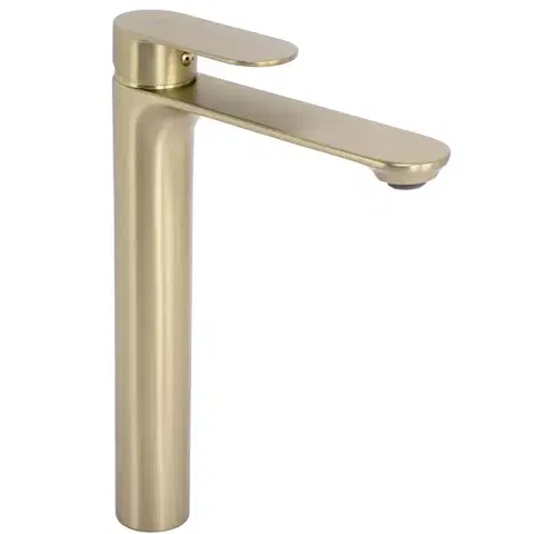 REA Umyvadlová baterie Drop Brush Gold vysoká REA-B4637