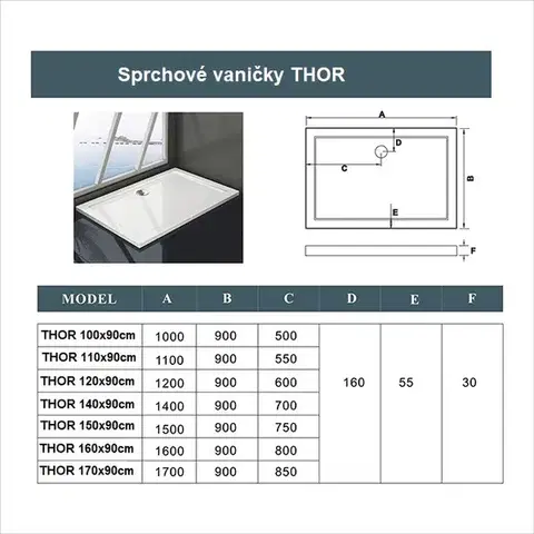 H K Sprchový kout DIAMOND 120x90 L/P varianta včetně sprchové vaničky z litého mramoru SE- DIAMOND12090/SE-THOR-12090