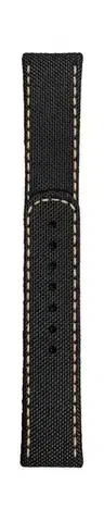 Řemínek Formex Essence ThirtyNine Deployant černý nylon zlaté prošití (bez spony) NS.0333.815