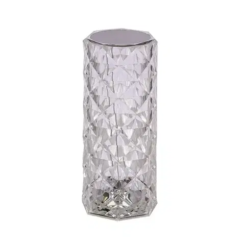 Stolní lampa BRILLO V-21,5 cm bezbarvá 2W LED USB 3000, 4000, 6000K TOUCH ME