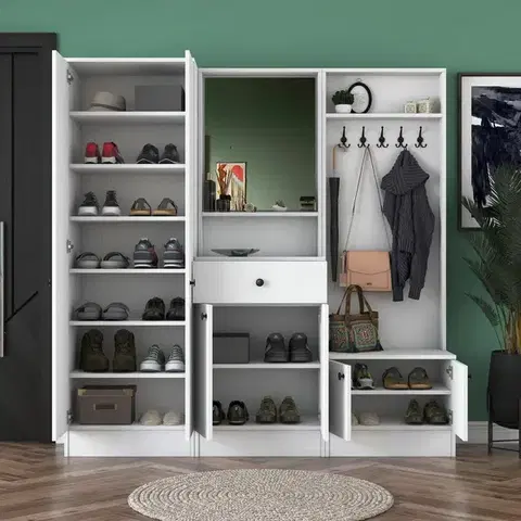 Předsíňová sestava Mio White I