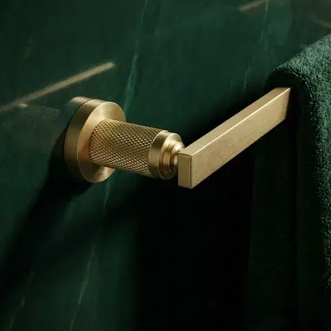 REA Koupelnový věšák 81301 Rivo Brush Gold REA-98057
