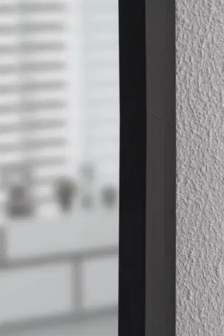 OLSEN SPA Zrcadlo bez osvětlení BRANDIS BLACK Rozměr A 50, Rozměr C 100 OLNZBRA5010B