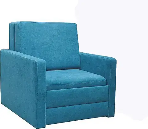 Kasvo Křeslo rozkládací TIMEA 80 cm Soro 86 tyrkys