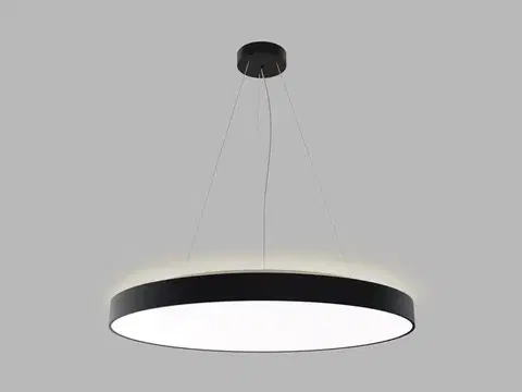 LED2 3275753D Závěsné svítidlo RINGO II 80 P/N-Z, B DALI/PUSH DIM 80+12W 3000K/4000K černá