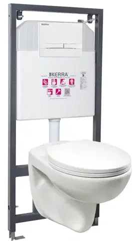 KERRA Instalační set WC Doris/Adriatic WH 5907548117946