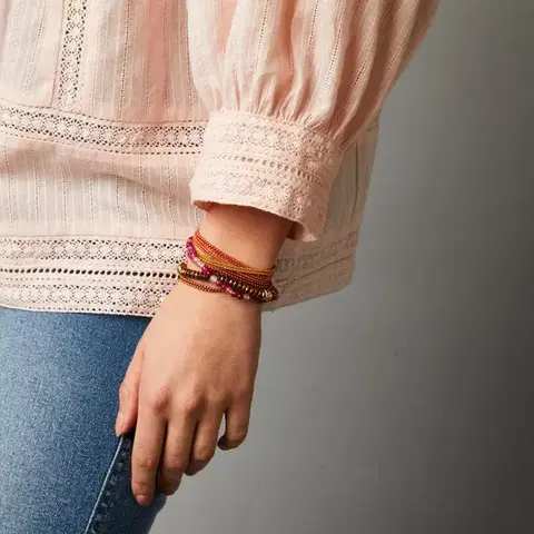 Boho oversize halenka s macramé