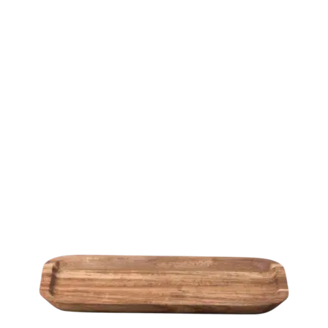 Podnos obdĺžnik stredný Agát 25 x 14 cm - FLOW Wooden - 593703
