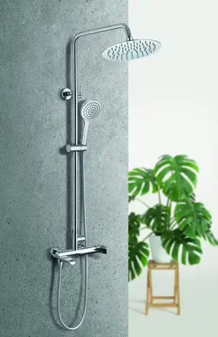 Rubineta Sprchový set s pákovou baterií ULTRA-10 OLO CHROM, chrom OLBA625125