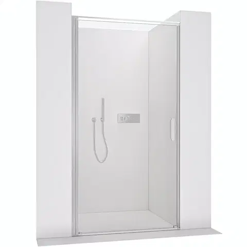 CERANO Sprchové otočné dveře Porte L/P 8 mm chrom, transparentní sklo 90x195  CER-413477