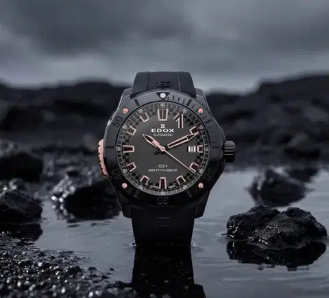 EDOX CO-1 Date Automatic 80137-37GMR-CAN