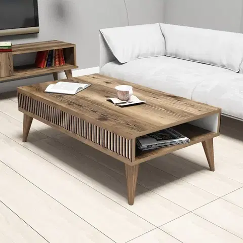Konferenční stolek Milan - Walnut