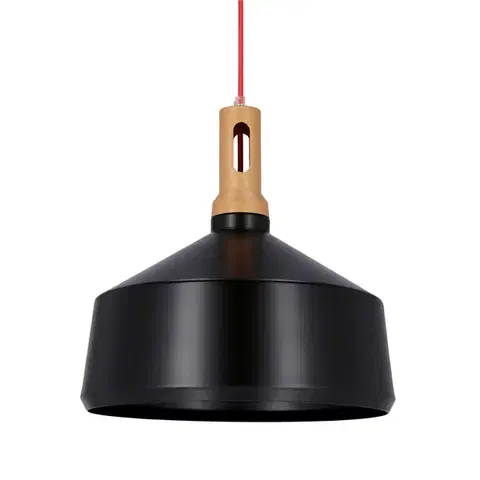 Závěsná lampa Robinson 36 1X60W E27 černo-černá