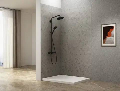 AQUALINE DENIPAN obkladový panel 800x2100, šedý beton DP800GB