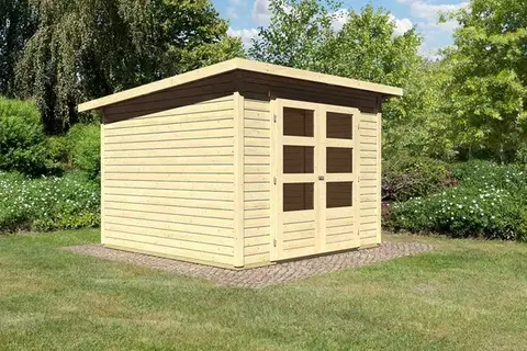 Dřevěný zahradní domek STOCKACH 4 Lanitplast