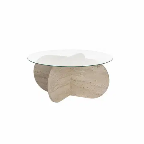 Konferenční stolek Aeris Travertine