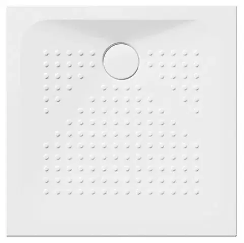 GSI Keramická sprchová vanička, čtverec 80x80x4cm, bílá ExtraGlaze 47080811