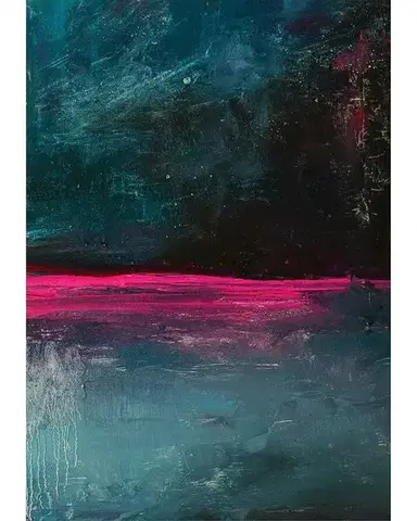 Obraz na plátně Expression Pink I