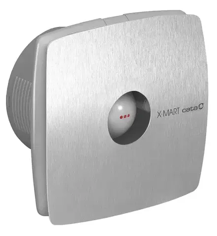 CATA X-MART 10 koupelnový ventilátor axiální, 15W, potrubí 100, nerez mat 01040000